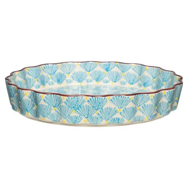 Tranquillo Tranquillo Quicheform ART DECO 22 cm, Blau, – Produktbild 4 von 8