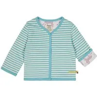 loud proud loud + proud Babys & Kinder Wendejacke, GOTS-zertifiziert, Cyan(petrol), – Produktbild 1 von 1