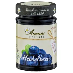 Annes Feinste Heidelbeer-Konfitüre extra aus Bayern – Produktbild 1 von 1