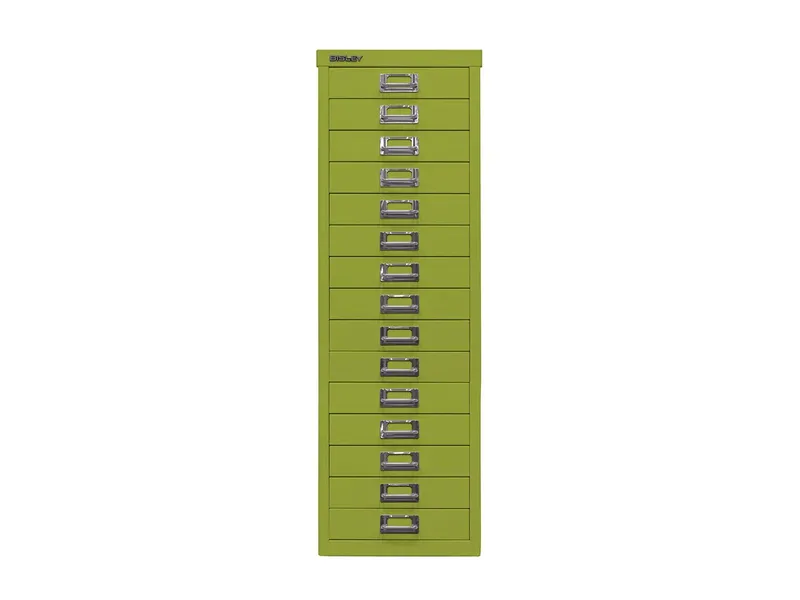 Bisley Bisley Schubladenschrank 15 Schübe, DIN A4 grün – Produktbild 1 von 1