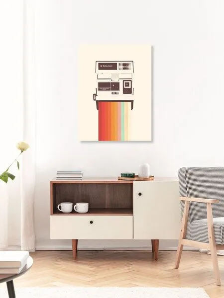 Photocircle Photocircle Poster / Leinwandbild - Instant Camera Rainbow – Produktbild 3 von 4