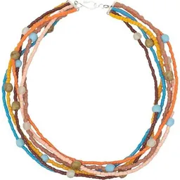 Global Mamas Upcycling Glasperlen Halskette - RAINBOW DESERT - Global Mamas – Produktbild 1 von 1