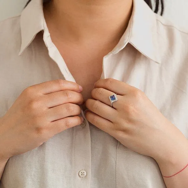 Eppi Eppi Ring mit Alexandrit und Lab Grown Diamanten Guerra, Gelb, – Produktbild 4 von 4