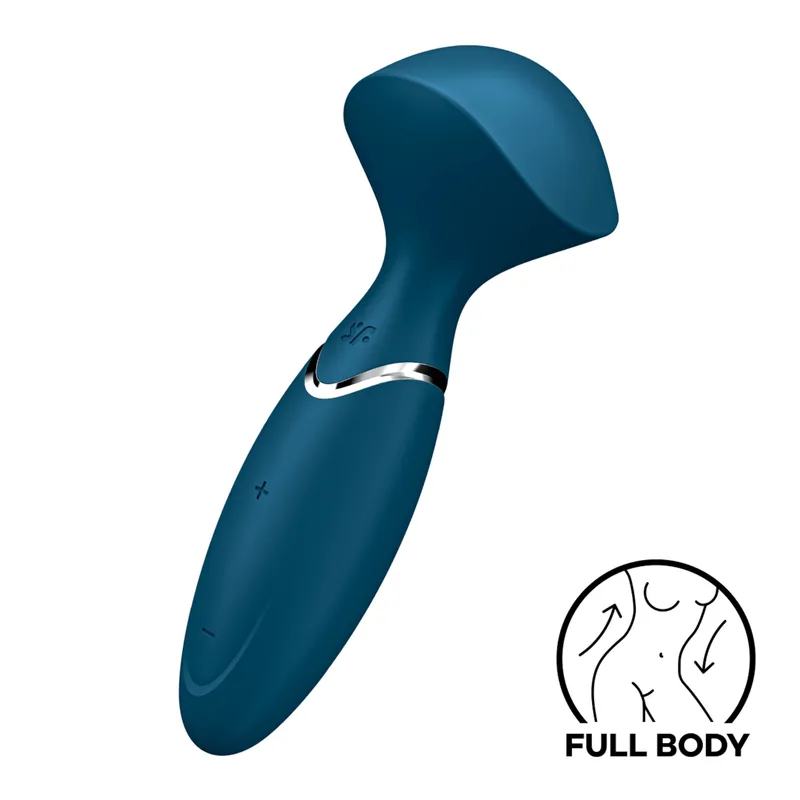 Satisfyer Satisfyer Mini Wand-er, 16 cm, Blau, – Produktbild 1 von 1