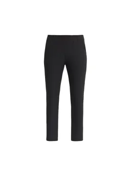 LAURIE LAURIE Damen vegan Hose Elizabeth Slim Crop Schwarz – Produktbild 1 von 1