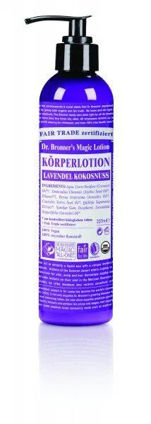 Dr. Bronner's Dr. Bronner's Körperlotion Lavendel-Kokosnuss – Produktbild 1 von 1