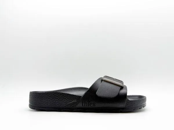 thies Vegane Ecofoam Strap Sandale von thies ® aus recyceltem EVA, Black (schwarz), – Produktbild 2 von 4