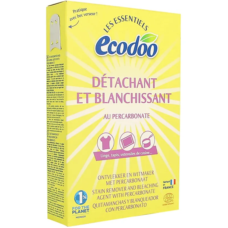 Ecodoo Ecodoo Detachant Blanchissant au Percarbonate - Fleckentferner m. P... – Produktbild 1 von 1