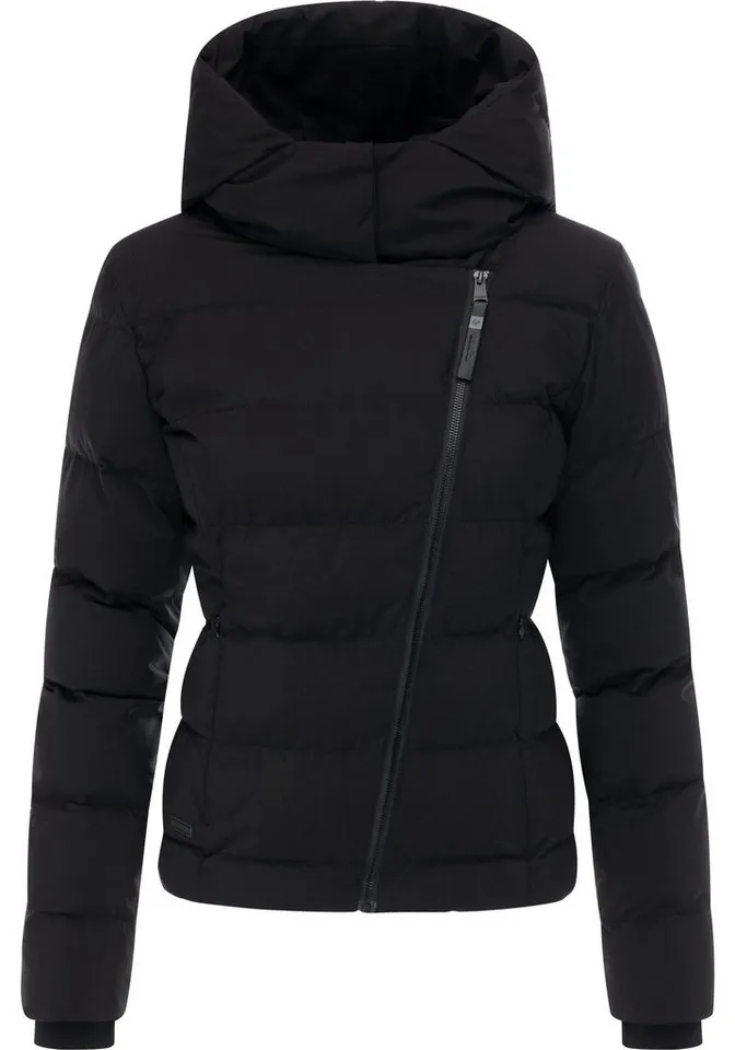 ragwear ragwear Steppjacke Harlen YOUMODO Wasserdichte Winterjacke mit Kapuze, Schwarz, – Produktbild 2 von 4