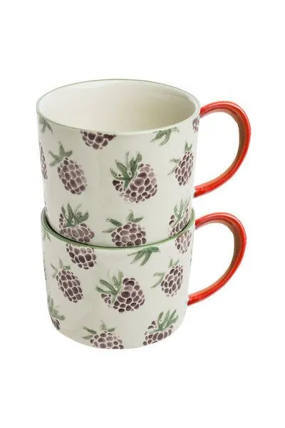 Tranquillo Tasse VINTAGE GARDEN berry - rot – Produktbild 4 von 5