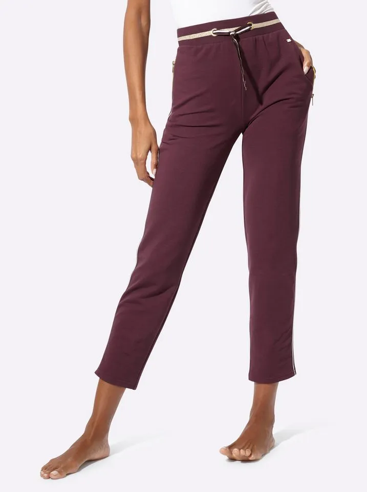 creation L Homewearhose Hose, Rot, – Produktbild 1 von 5
