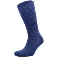 BLS Organic BLS Organic GOTS zertifizierte Bio-wolle Damen Kniestrümpfe Socken, Blau, – Produktbild 1 von 1