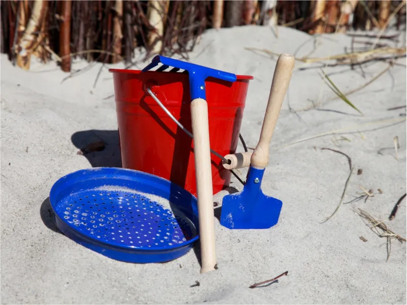 Glückskäfer Glückskäfer Sandspielset 4-teilig, Rot, blau, – Produktbild 2 von 2