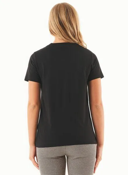 ORGANICATION ORGANICATION T-Shirt aus Bio-Baumwolle, Schwarz(black), – Produktbild 4 von 4