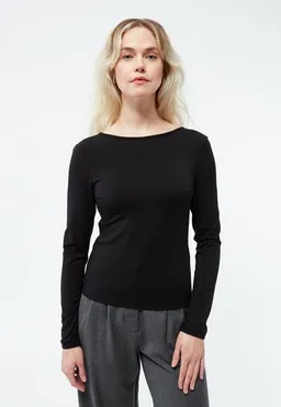 Givn Berlin Givn Berlin Longsleeve GBMIMI aus TENCEL mit tiefem Rückenausschnitt – Produktbild 1 von 1