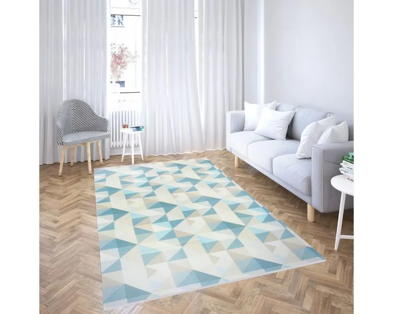 Mamabrum Spiel-Parkhaus Doppelseitig faltbare Schaumstoffmatte 180 x 120 x 1cm – Produktbild 2 von 5