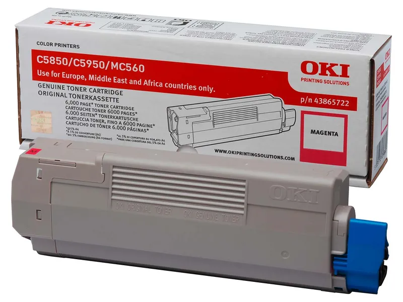 OKI Oki Toner 43865722 magenta – Produktbild 2 von 2