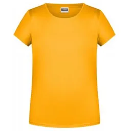 James & Nicholson James & Nicholson T-Shirt für Mädchen in klassischer Form 8007G Gr. 2XL-158/164 gold-yellow – Produktbild 1 von 1