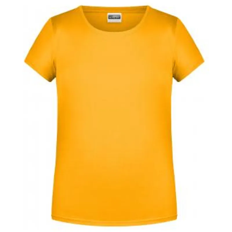 James & Nicholson James & Nicholson T-Shirt für Mädchen in klassischer Form 8007G Gr. S-110/116 gold-yellow – Produktbild 1 von 1