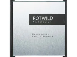 SignSystems SignSystems Türschild "Box" 15,4 x 15,4 cm – Produktbild 1 von 1
