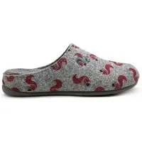 thies Veganer Kids Squirrel Slipper "thies ® PET" aus recycelten Flaschen, fair produziert, Light grey (grau), – Produktbild 1 von 1