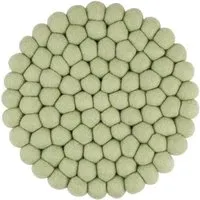 myfelt myfelt Filzkugel Topfuntersetzer (⌀ 20 cm), Hellgrün (lasse), – Produktbild 1 von 1