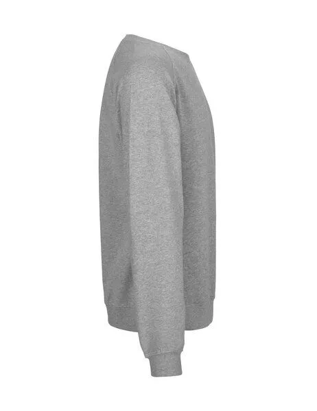 Neutral Neutral® Tiger Cotton Unisex Sweatshirt, Grau (grey-melange, – Produktbild 2 von 3