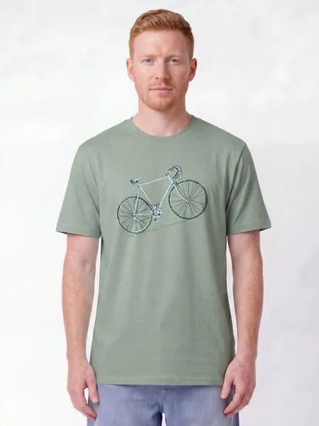 watapparel watapparel T-Shirt Unisex Pencil Bike, Aloe, – Produktbild 2 von 2