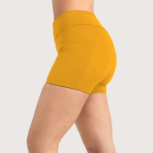 Frija Omina Frija Omina Recycling Running Shorts, Mango (gelb), – Produktbild 1 von 2