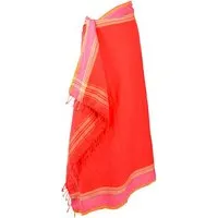Africulture Africulture Kikoy Strandtuch, Sarong, Rot, – Produktbild 1 von 1