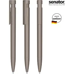 Senator Senator Kugelschreiber "Liberty Matt Recycled" warmgray – Produktbild 2 von 2