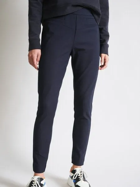 LANIUS LANIUS Slim Fit Hose aus Bio-Baumwolle, Night blue, – Produktbild 2 von 4