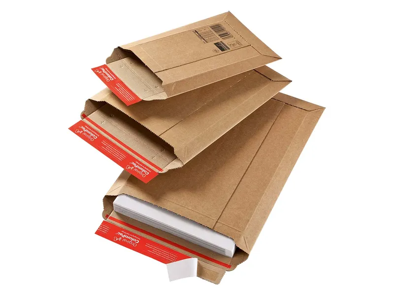ColomPac ColomPac 20 Versandtaschen aus stabiler Wellpappe für A4, 229 x 310 mm – Produktbild 1 von 1