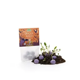 Die Stadtgärtner Die Stadtgärtner 5 Blumenmurmeln im Tütchen "DraculaKugeln" - Geschenk & Giveaway für Halloween – Produktbild 1 von 1