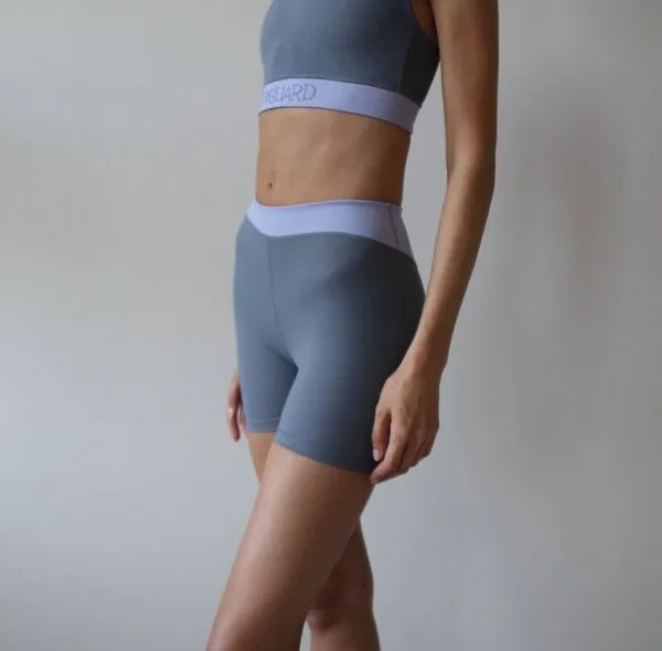 Bodyguard Bodyguard Shorts Oban aus recyceltem Polyamid, Grau, – Produktbild 4 von 4