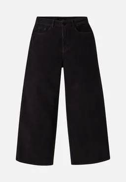 recolution Recolution Damen vegan Hose Corduroy Erica Schwarz – Produktbild 1 von 1