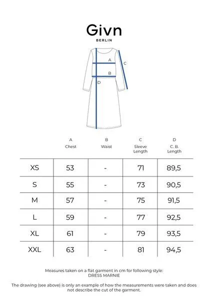 Givn Berlin Givn Berlin Sweatdress GBMARNIE aus Bio-Baumwolle mit Seitentaschen - Grey Melange, Grey melange, – Produktbild 1 von 4