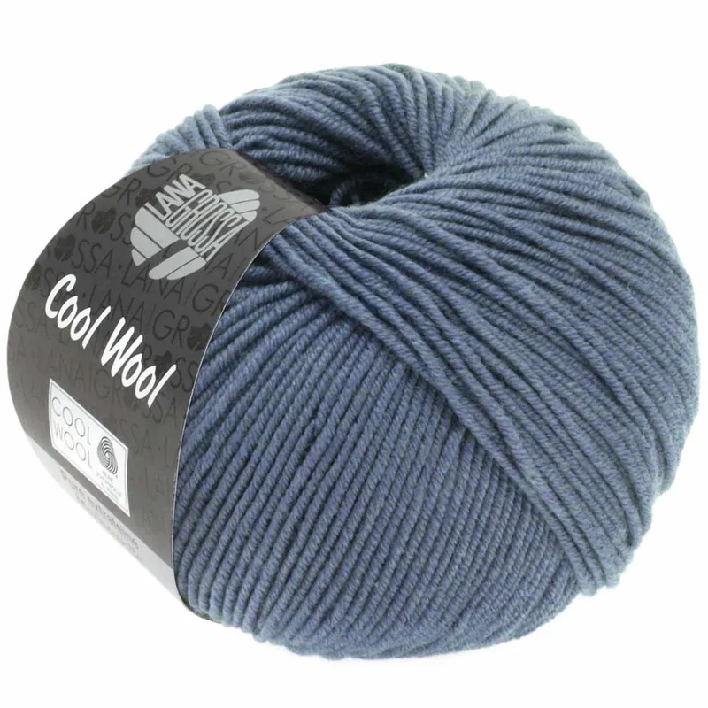 Lana Grossa Lana Grossa Cool Wool Graublau, Graublau, – Produktbild 1 von 1