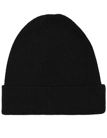Neutral Neutral® Damen / Herren Mütze Mixed Knit Beanie Winter, Schwarz, – Produktbild 1 von 2