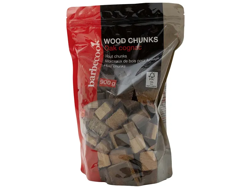 Barbecook Barbecook Holz Chunks Eiche Cognac, 100 % FSC zertifiziert, 900 g – Produktbild 1 von 1