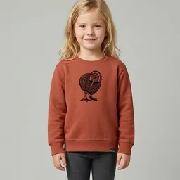 little kiwi little kiwi Kinder Sweatshirt, "Kopfhörer auf", Heritage Brown – Produktbild 1 von 1