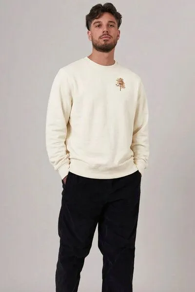 Kultgut Kultgut Tree in echter Woodoptik/ Vegan - Pullover flauschig & gemütlich, Natur, – Produktbild 4 von 4