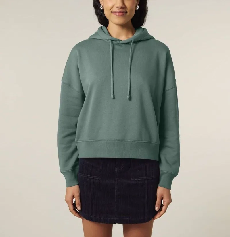 UNIPOLAR UNIPOLAR Damen vegan Hoodie Norai, Grün, – Produktbild 1 von 2