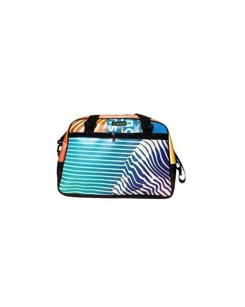 DEMANO DEMANO Travel Bag Hergestellt aus Recycelten Bannern Foixarda, Blau, – Produktbild 1 von 4