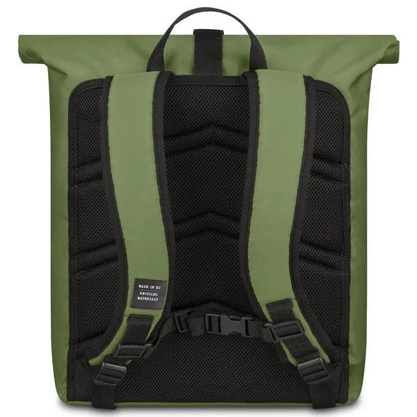 BOJE11 BOJE11 Rucksack aus alten Fischernetzen und recyceltem Plastik, Military (grün), – Produktbild 4 von 5