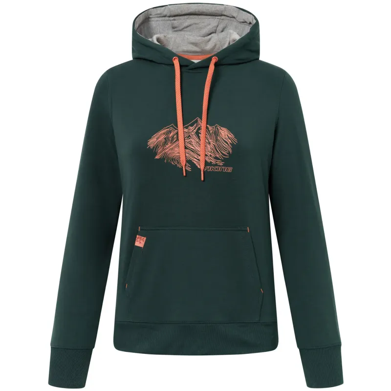 Viking Hoodie Damen Viking Panaka Mid, Grün, – Produktbild 1 von 1