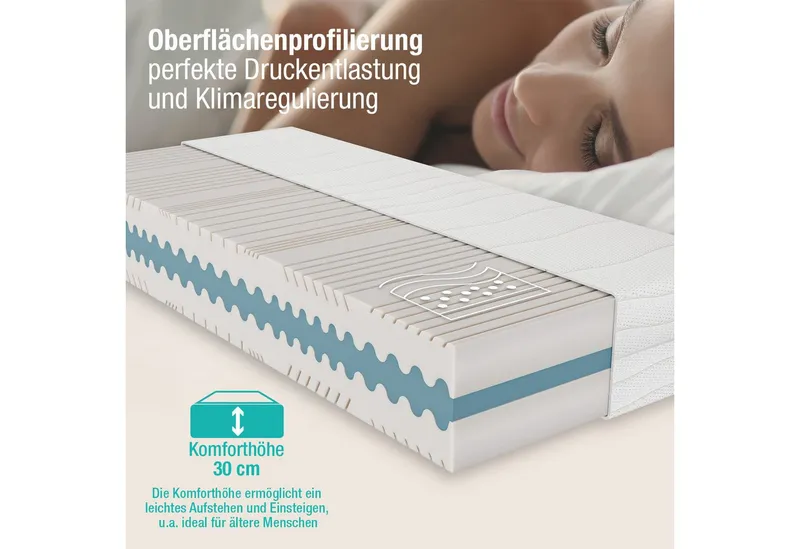 Beco Komfortschaummatratze Gigant Trio, Beco, 30 cm hoch – Produktbild 4 von 5