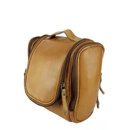 manbefair manbefair Kulturbeutel Travelbird aus weichem Vintage Leder – Produktbild 1 von 1