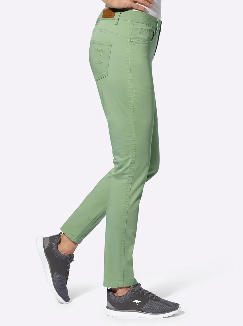 Witt 5-Pocket-Hose, Eucalyptus, – Produktbild 3 von 3