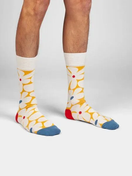 DillySocks DillySocks Bunte Socken aus Bio-Baumwoll - Mix, Bold blooms, – Produktbild 1 von 3